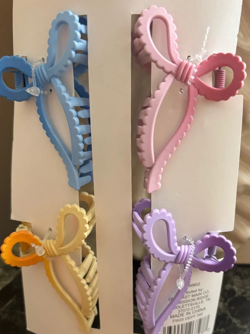 Hair accessories bundle  Double Large Grosgrain Hair Bows in Berry and Sage